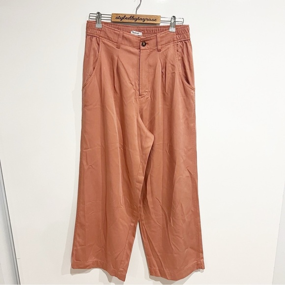 Madewell The Neale Straight-Leg Pant in Drapeweave - Picture 4 of 11